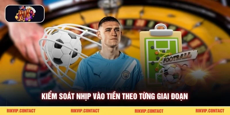 Kiểm soát nhịp vào tiền theo từng giai đoạn